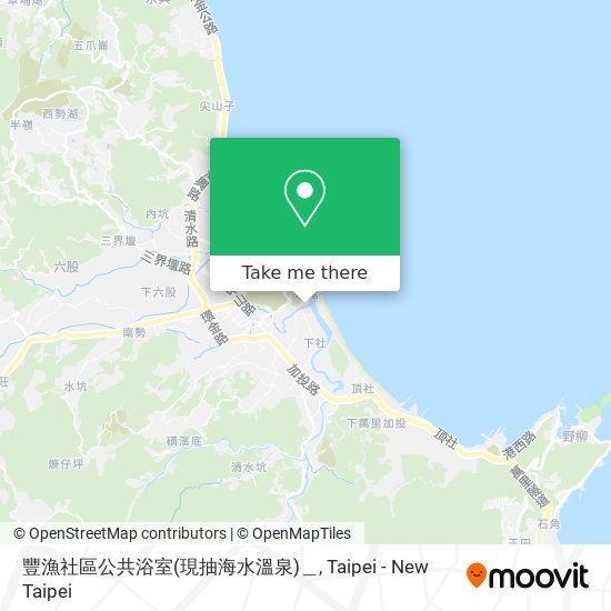 豐漁社區公共浴室(現抽海水溫泉)＿ map