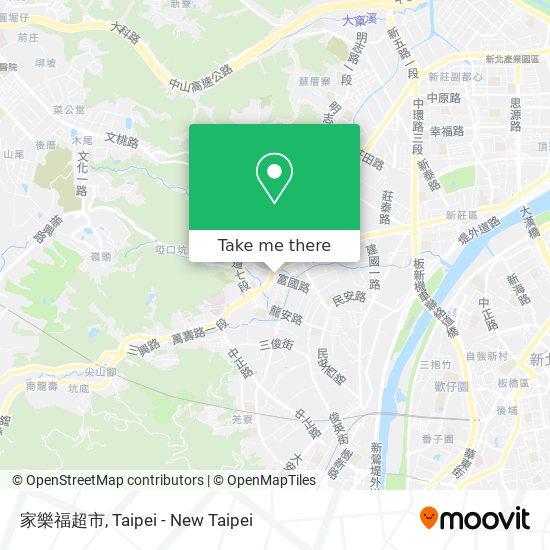 家樂福超市 map