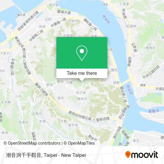 潮音洞千手觀音 map