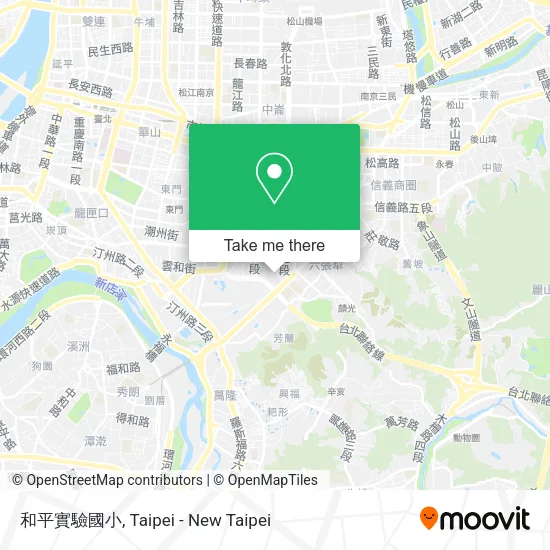 和平實驗國小 map