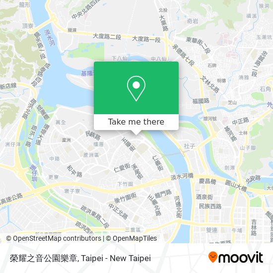 榮耀之音公園樂章 map
