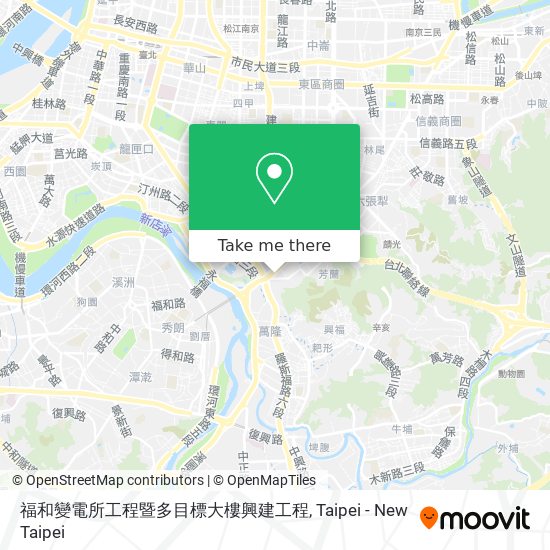 福和變電所工程暨多目標大樓興建工程 map