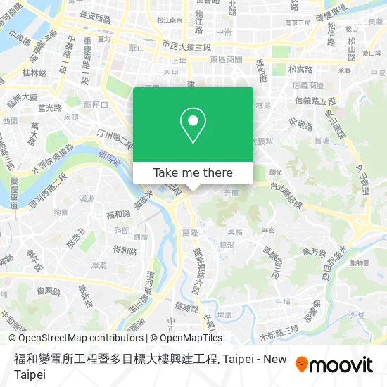 福和變電所工程暨多目標大樓興建工程 map
