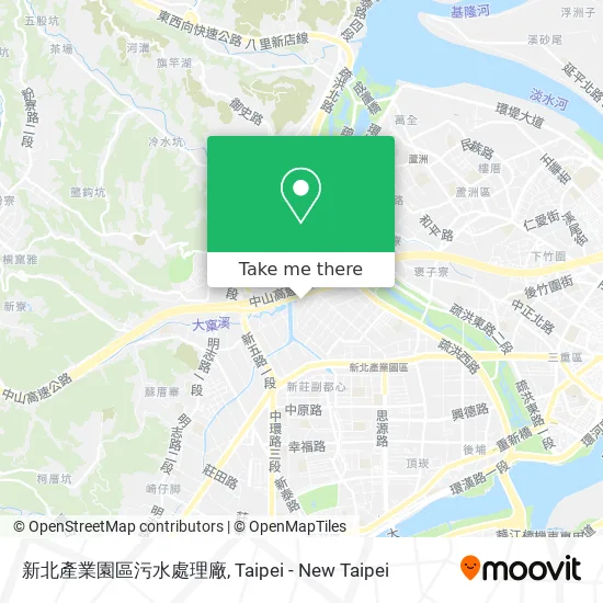 新北產業園區污水處理廠 map