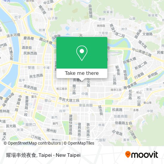 耀場串燒夜食 map