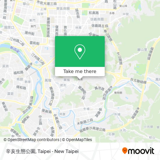 辛亥生態公園 map