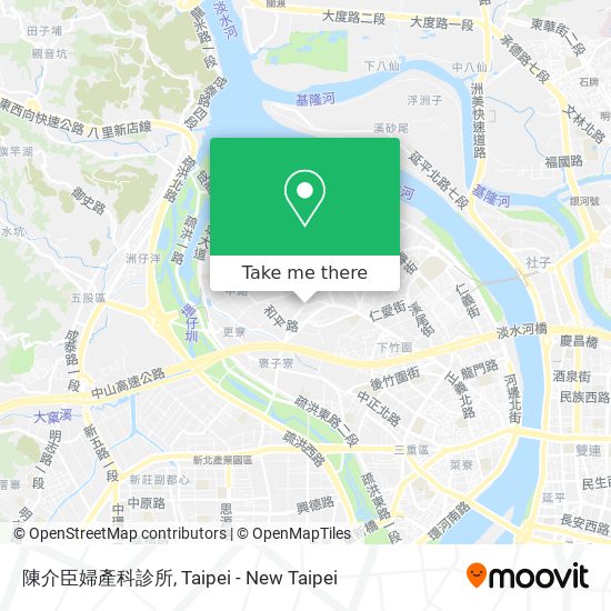 陳介臣婦產科診所 map