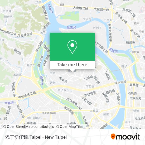 添丁切仔麵 map