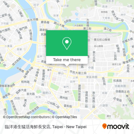 臨洋港生猛活海鮮長安店 map