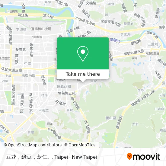 豆花，綠豆，薏仁。 map