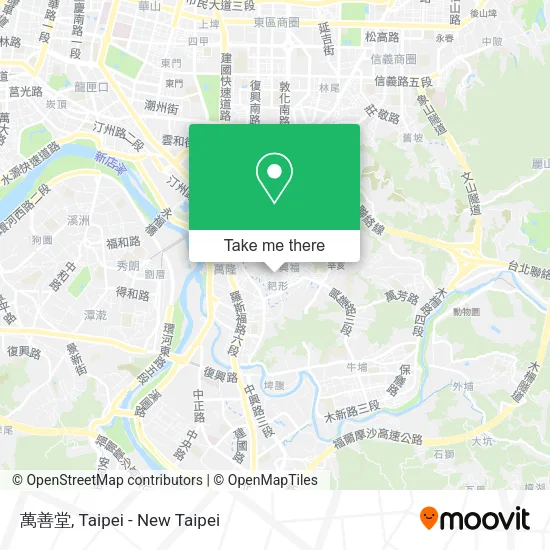 萬善堂 map