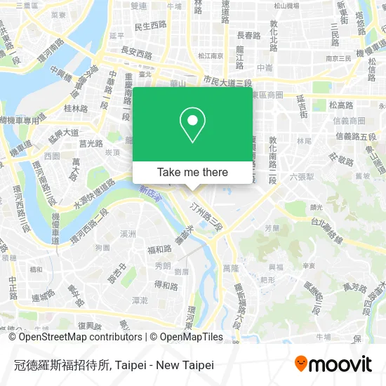 冠德羅斯福招待所 map