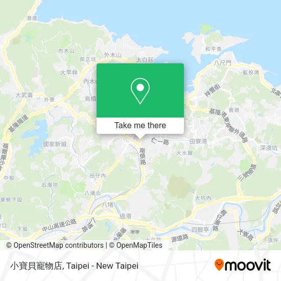 小寶貝寵物店 map