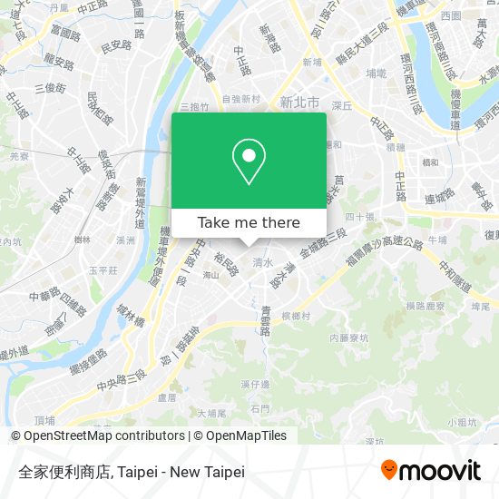 全家便利商店 map