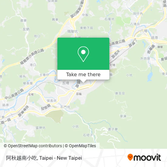 阿秋越南小吃地圖