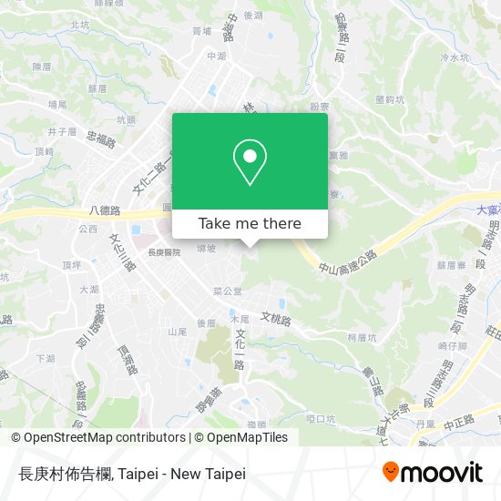 長庚村佈告欄 map