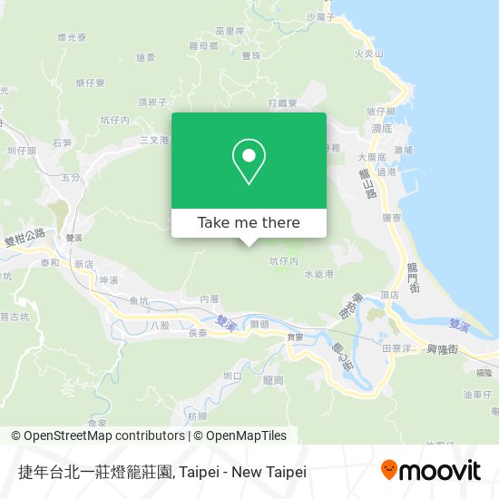 捷年台北一莊燈籠莊園 map