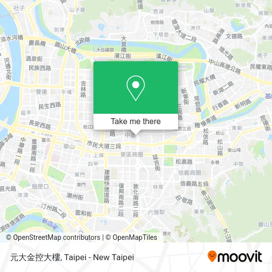 元大金控大樓地圖