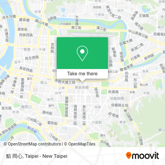 鮨 岡心地圖