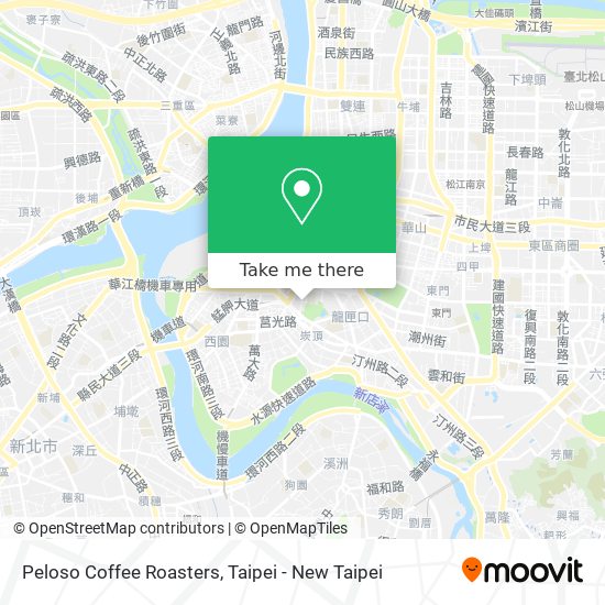 Peloso Coffee Roasters map