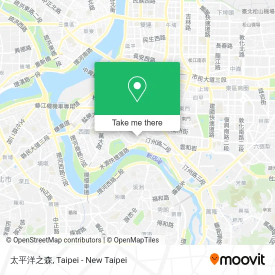太平洋之森 map