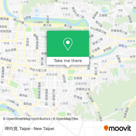 呷尚寶 map