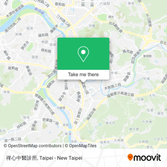 禪心中醫診所地圖
