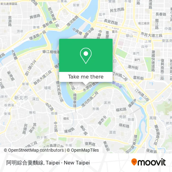 阿明綜合羹麵線地圖