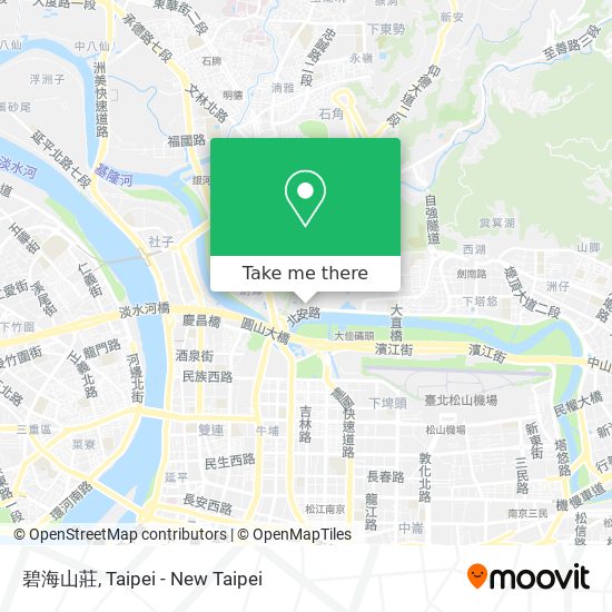 碧海山莊 map