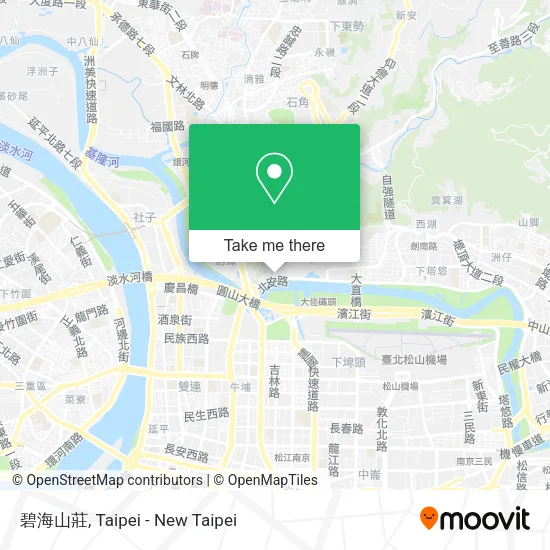碧海山莊地圖