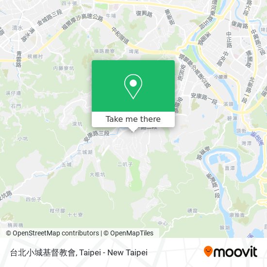 台北小城基督教會 map