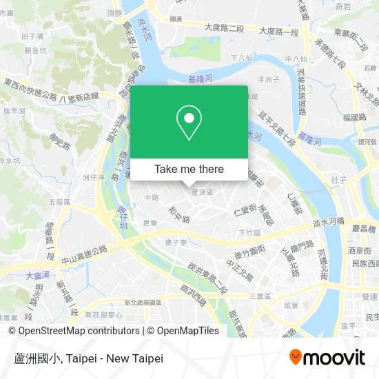 蘆洲國小地圖