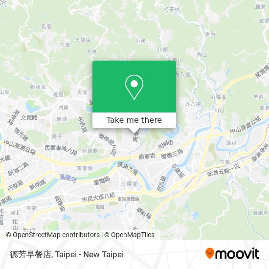 德芳早餐店 map