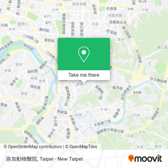 路加動物醫院地圖