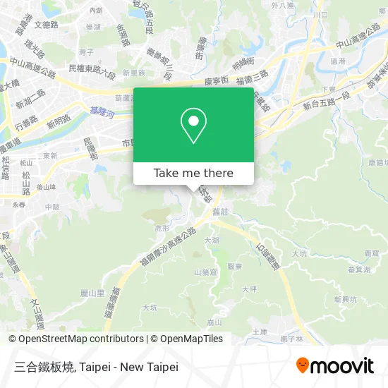 三合鐵板燒地圖