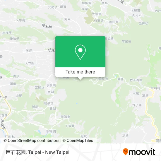 巨石花園地圖