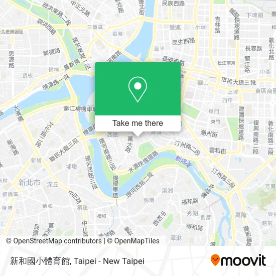 新和國小體育館 map