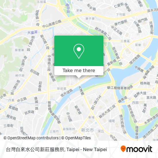 台灣自來水公司新莊服務所 map