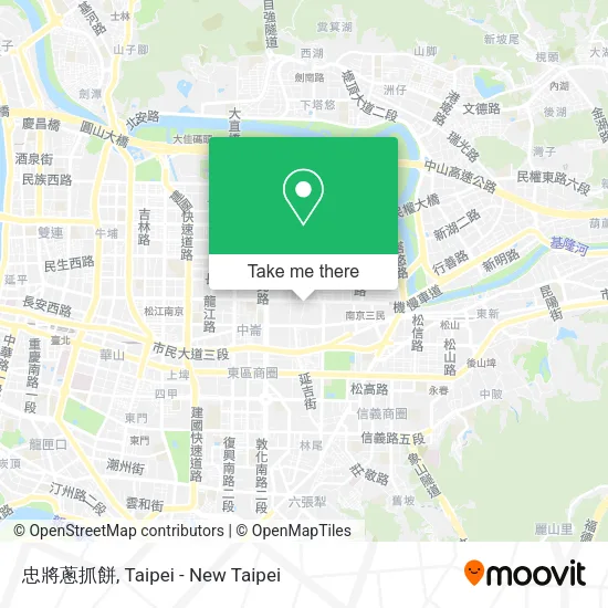忠將蔥抓餅地圖