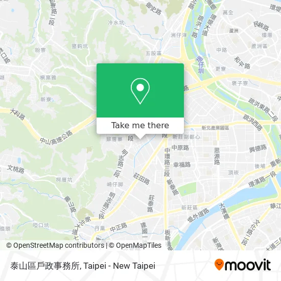 泰山區戶政事務所地圖