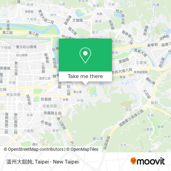 溫州大餛飩 map