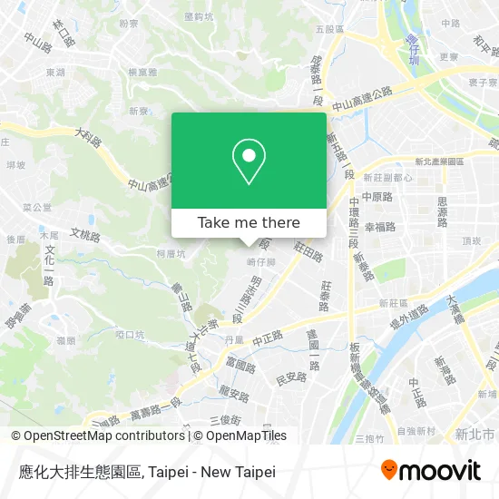 應化大排生態園區 map