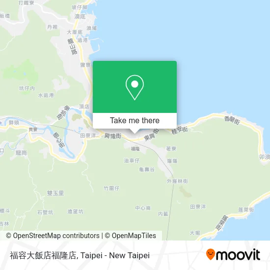 福容大飯店福隆店 map