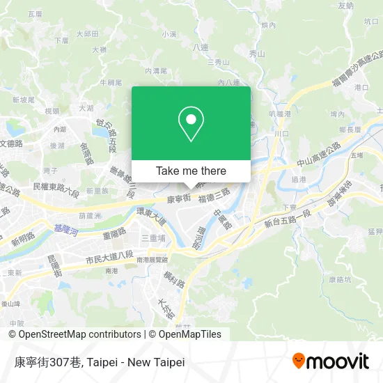 康寧街307巷地圖