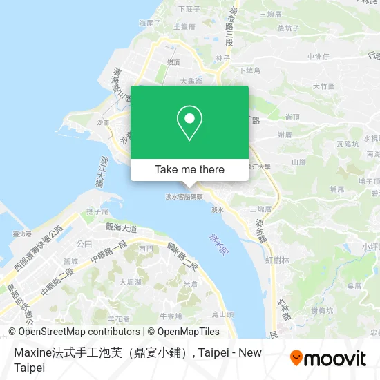 Maxine法式手工泡芙（鼎宴小鋪）地圖