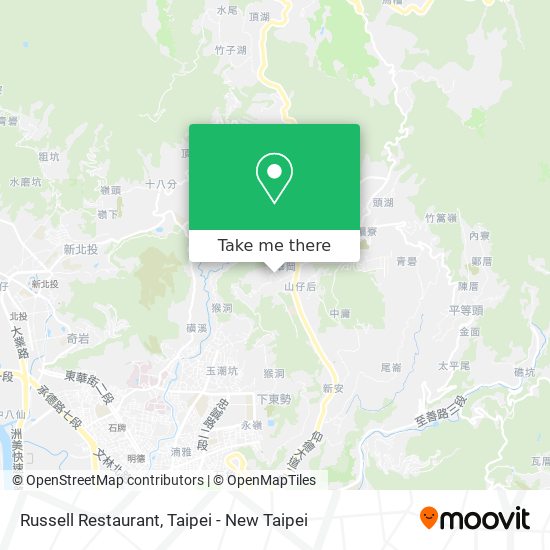 Russell Restaurant map