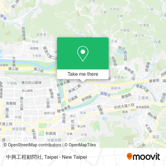 中興工程顧問社地圖