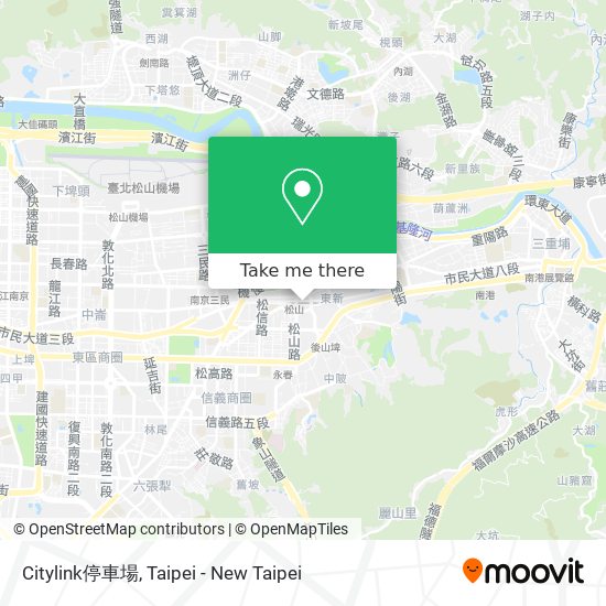 Citylink停車場 map