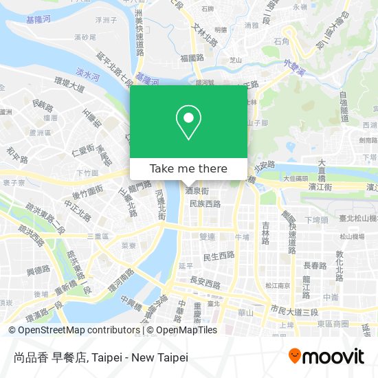 尚品香 早餐店 map