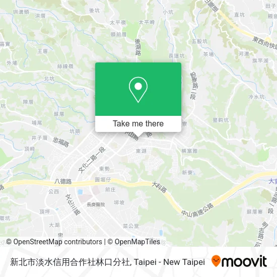 新北市淡水信用合作社林口分社地圖